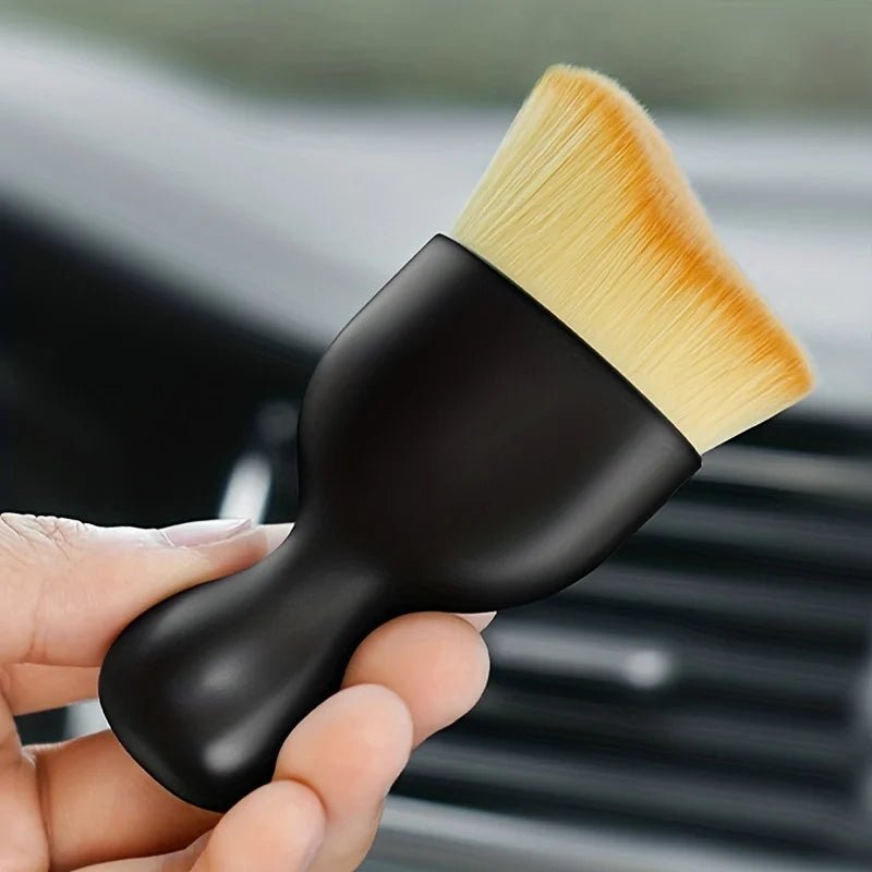 2 Pcs Car Interior Dust Sweeping Soft Brush Car Washing Tool Multifunctional Keyboard Gap Car Dust Brush Cleaning Brush - Shellcreations