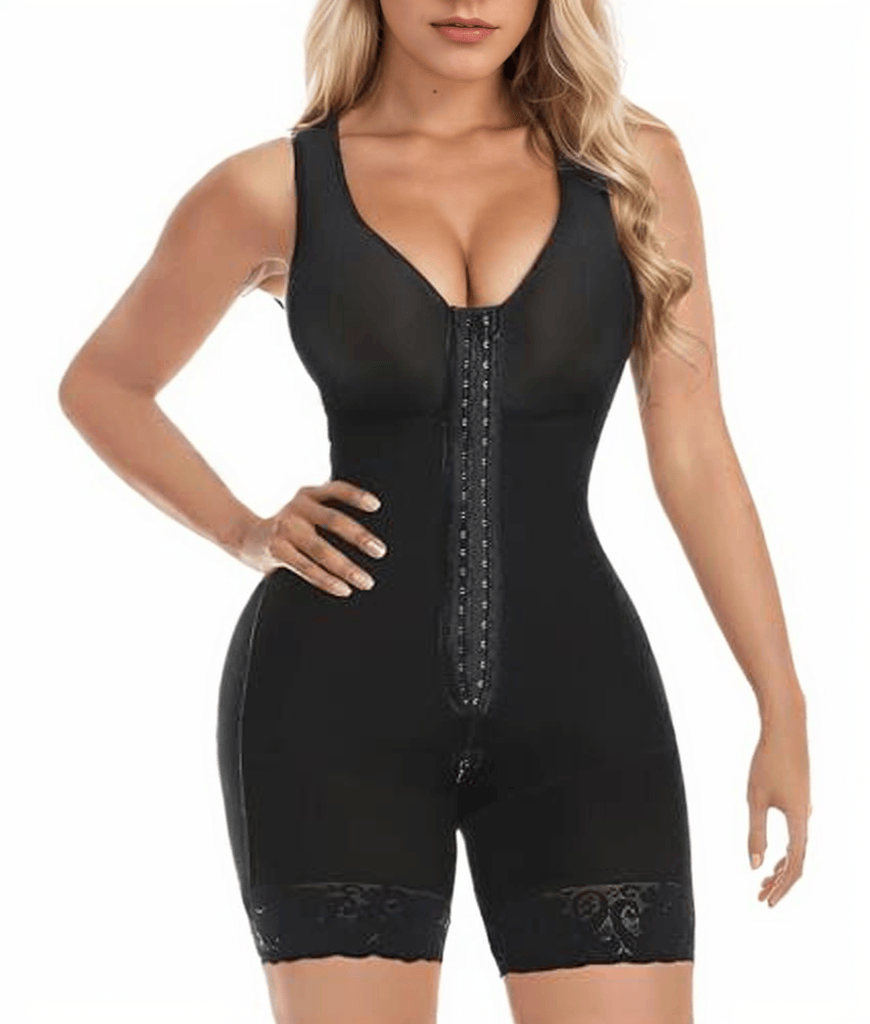 Fajas Colombianas Shapewear for Women Tummy Control Post Surgery Full Body Shaper Butt Lifter with Zipper Crotch skimsbodysuits solleonnewfajascurve elegant figure fajas melibelt bodysuitfajashaper - Shellcreations