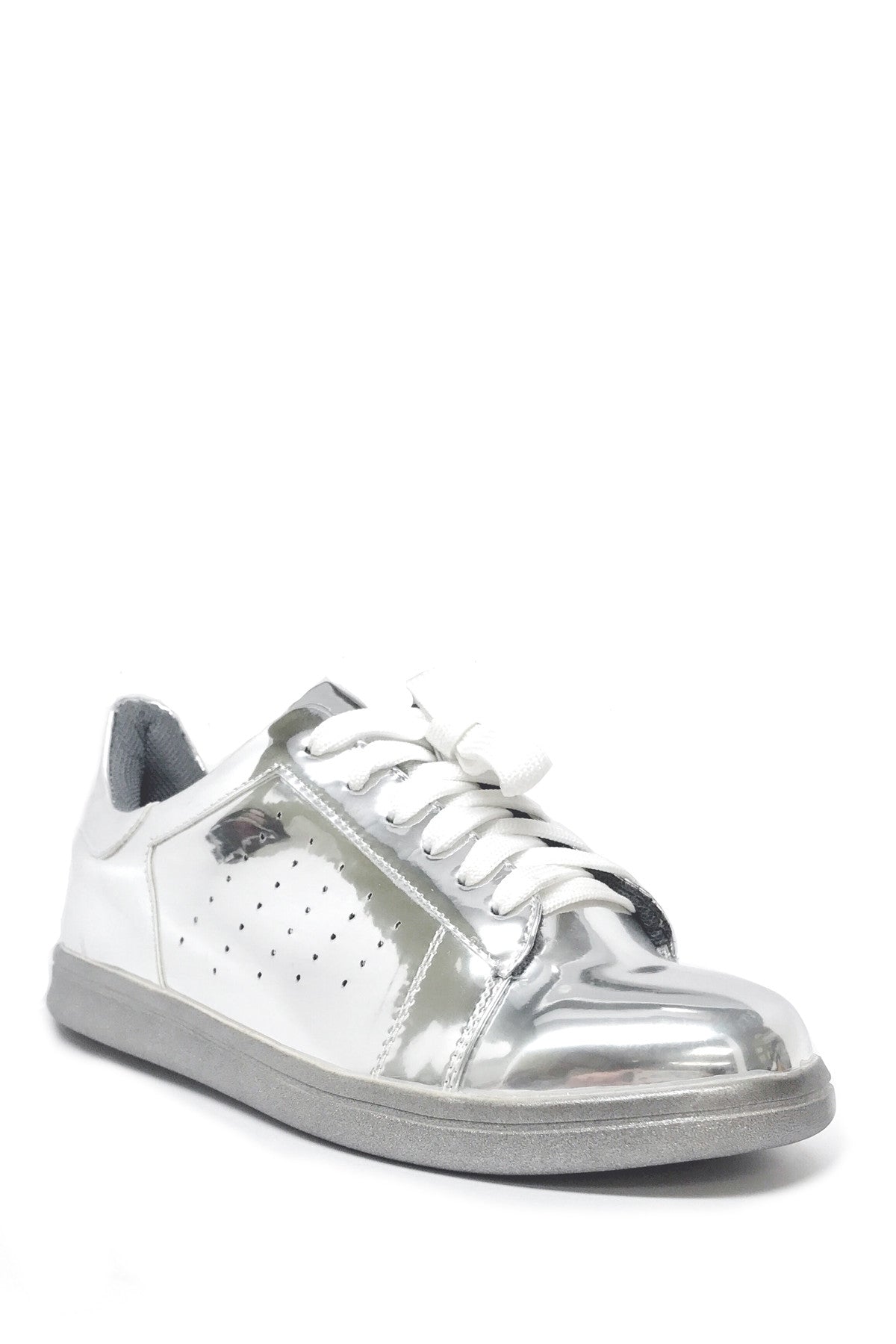 Lustre Step Rose Gold Sneakers - Shellcreations