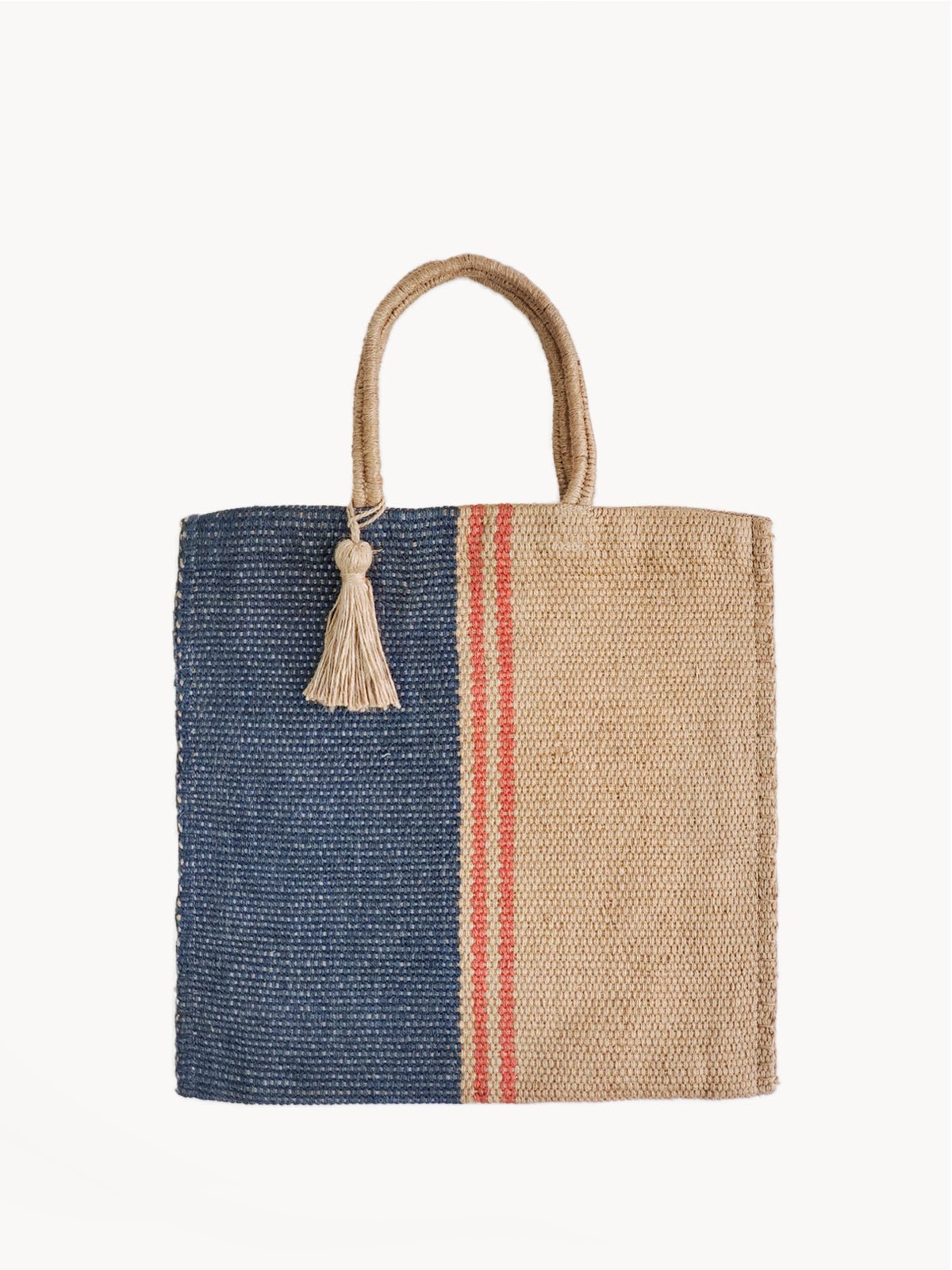 Maya Jute Tote Bag - Shellcreations