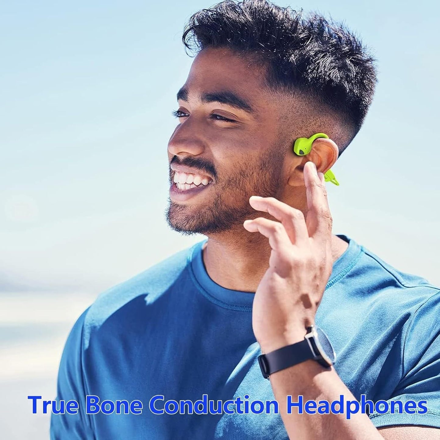 Sport Wireless Bone Conduction Earphones – Open - Ear Safety Design, IPX6 Sweatproof, 8 Hrs Call, US Dropship - Shellcreations