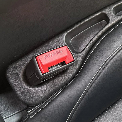 1 Pair Car Seat Gap Filler Leak Proof Crevice Storage Organizer Universal Fit Between Seats Console Auto Interior Accessories - Shellcreations