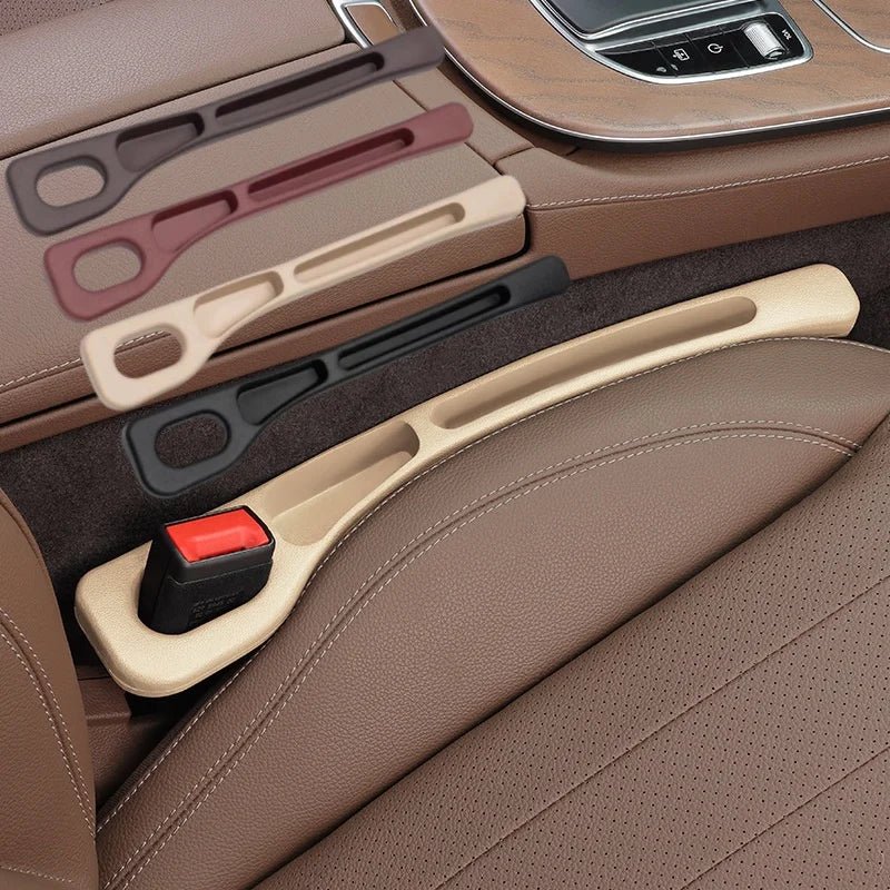 1 Pair Car Seat Gap Filler Leak Proof Crevice Storage Organizer Universal Fit Between Seats Console Auto Interior Accessories - Shellcreations