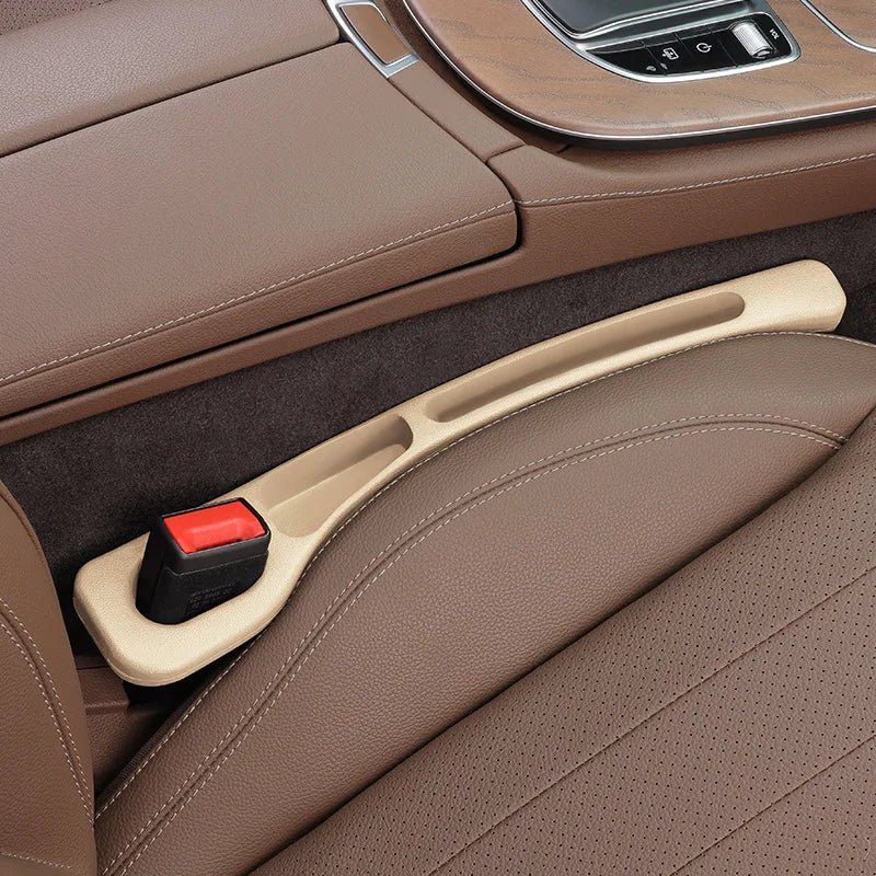 1 Pair Car Seat Gap Filler Leak Proof Crevice Storage Organizer Universal Fit Between Seats Console Auto Interior Accessories - Shellcreations
