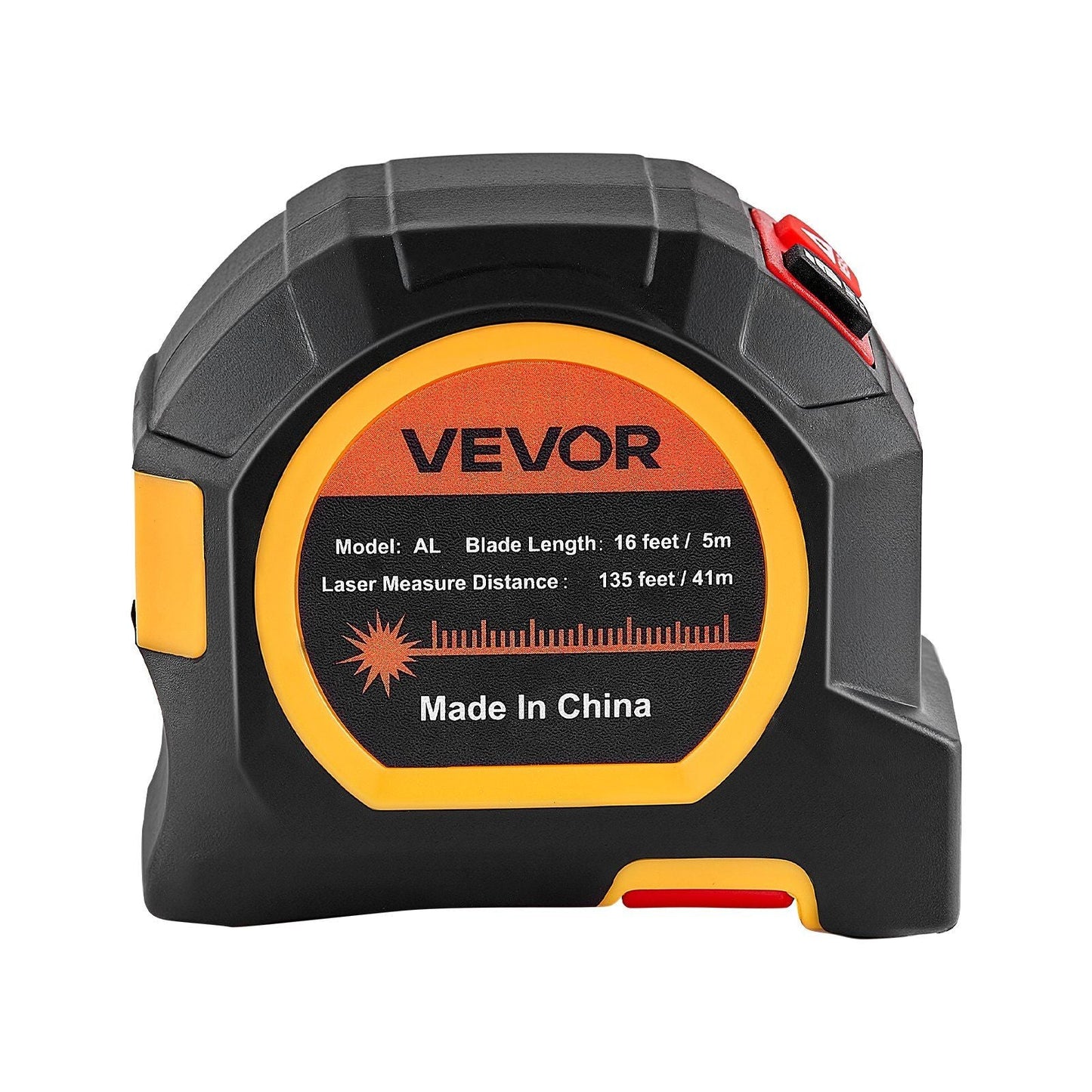 2in1 Laser Tape Measure 135ft Rechargeable Laser 16ft Magnetic Tape - Shellcreations