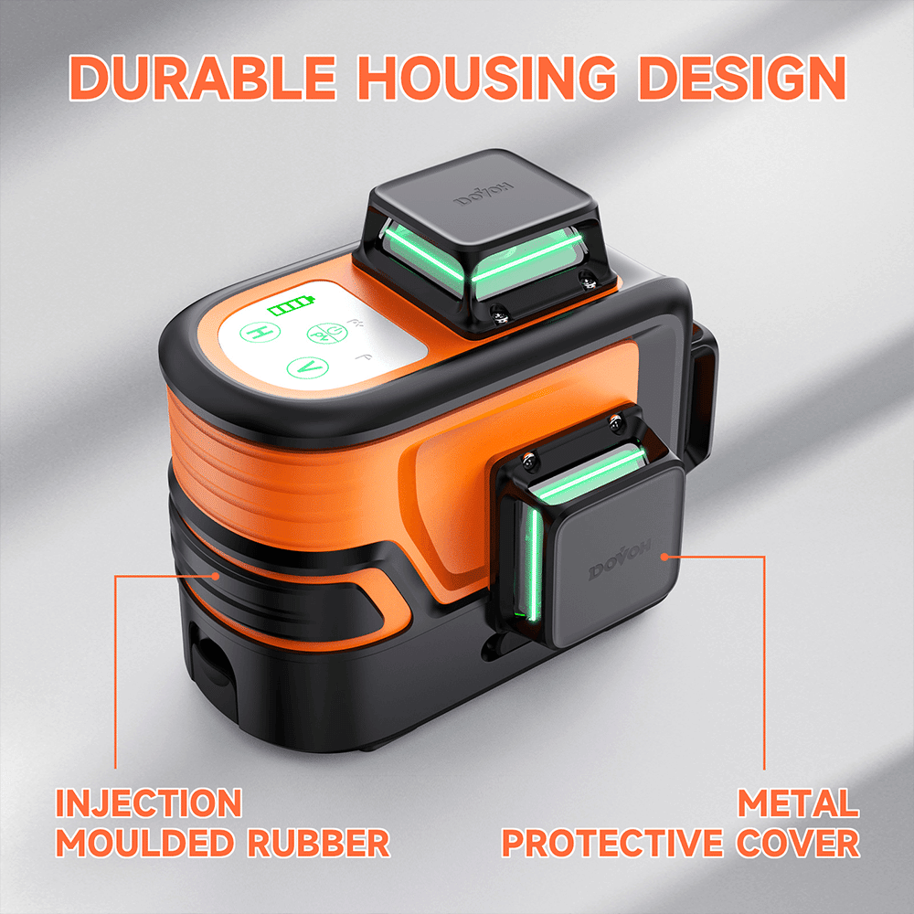 3x360 Green Self - Leveling Laser Level - Dovoh P3 - 360G - Shellcreations