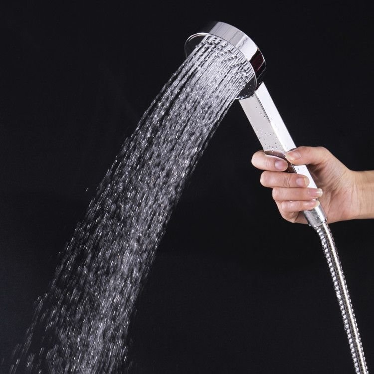 47 Inch Stainless Shower Panel with Massage Jets Hand Shower - Shellcreations