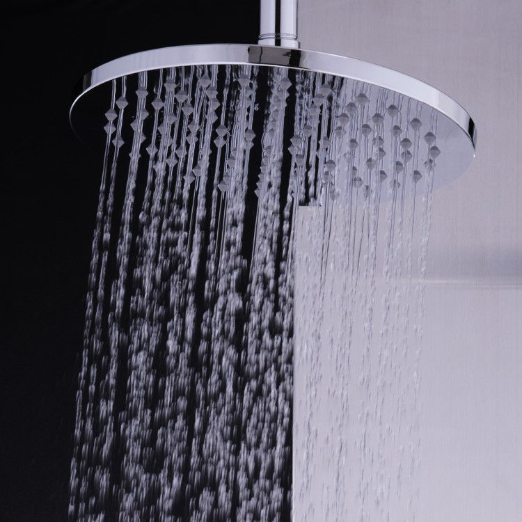 47 Inch Stainless Shower Panel with Massage Jets Hand Shower - Shellcreations