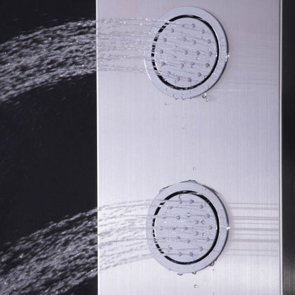 47 Inch Stainless Shower Panel with Massage Jets Hand Shower - Shellcreations
