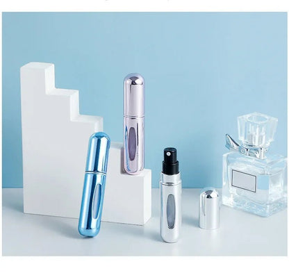 5/8ml Spray Perfume Refillable Bottle Liquid Spray Bottling Dispenser Bottom Charge Portable Travel Cosmetic Sub - Bottle - Shellcreations
