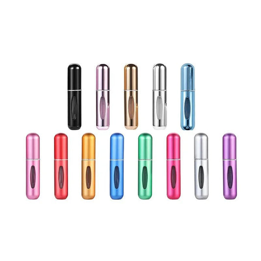 5/8ml Spray Perfume Refillable Bottle Liquid Spray Bottling Dispenser Bottom Charge Portable Travel Cosmetic Sub - Bottle - Shellcreations