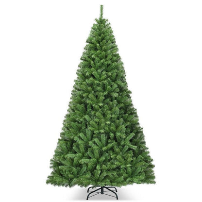 6/7.5/9ft Premium Artificial Hinged PVC Christmas Tree with Metal Stand - Shellcreations