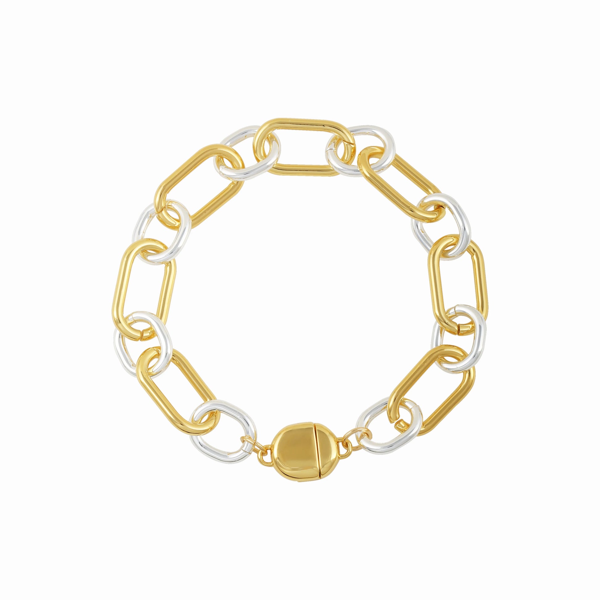 86 York Light Luxury Multi - layer Beaded Link Brass Gold - plated Bracelet Retro Style Link Bracelet for Women Fashion Jewelry - Shellcreations
