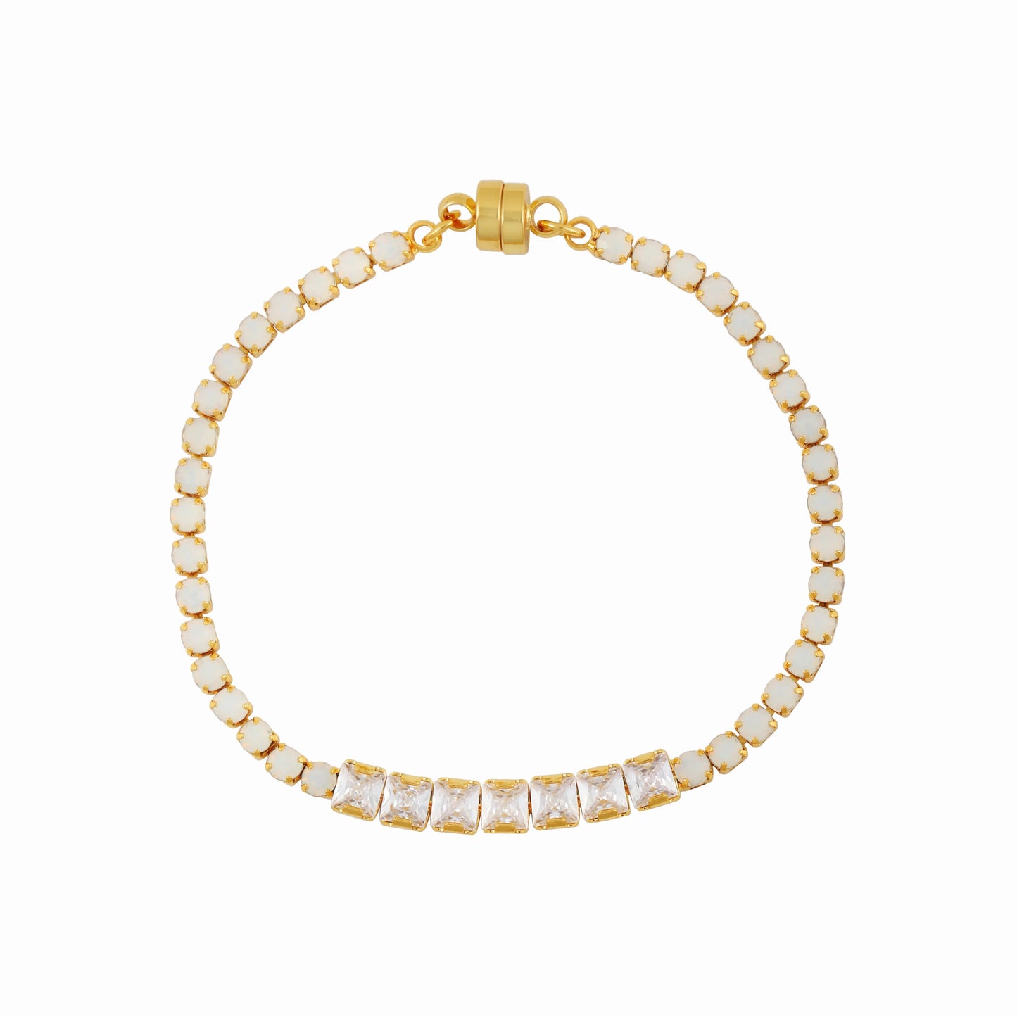 86 York Light Luxury Multi - layer Beaded Link Brass Gold - plated Bracelet Retro Style Link Bracelet for Women Fashion Jewelry - Shellcreations
