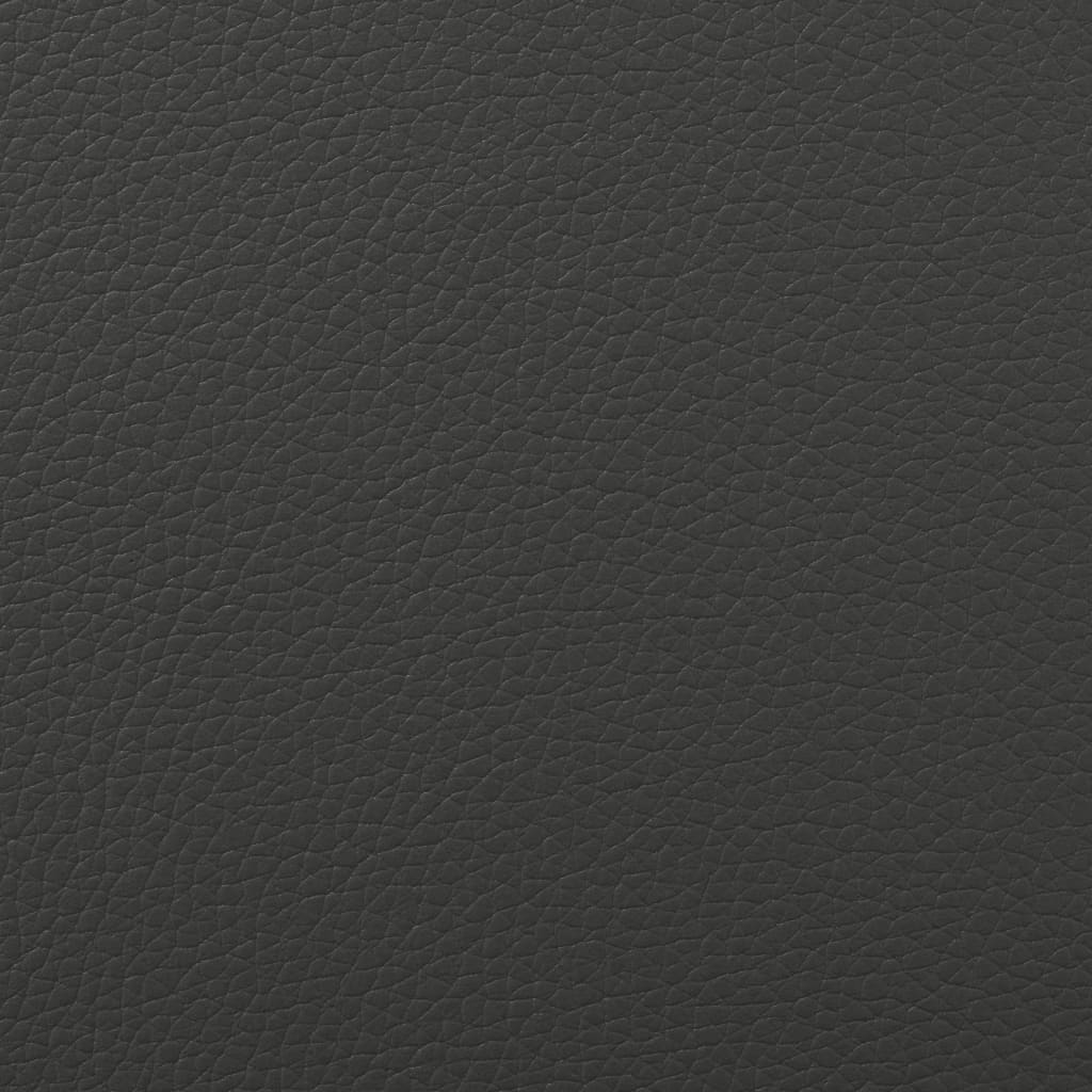 vidaXL Dining Chairs Kitchen Chair for Home Dining Room Black Faux Leather-3