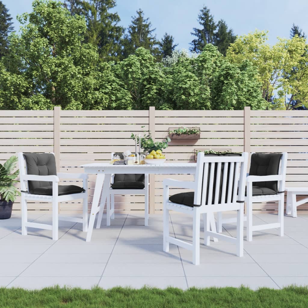 vidaXL Chair Cushion Water Repellent Patio Chair Cushion Pad Oxford Fabric-6