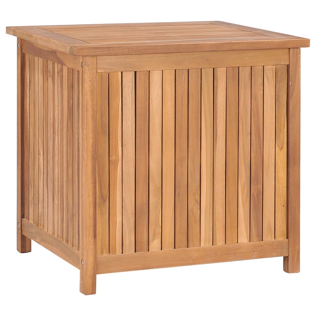 vidaXL Patio Storage Box Deck Box Garden Outdoor Cabinet Chest Solid Wood Teak-3