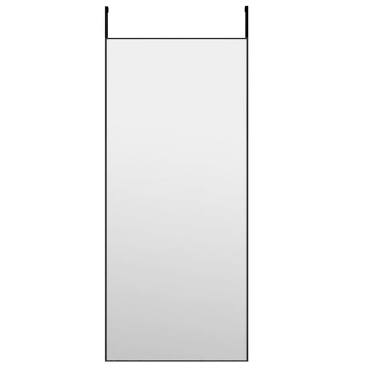 vidaXL Door Mirror Wall Mounted Mirror for Living Room Glass and Aluminum-0