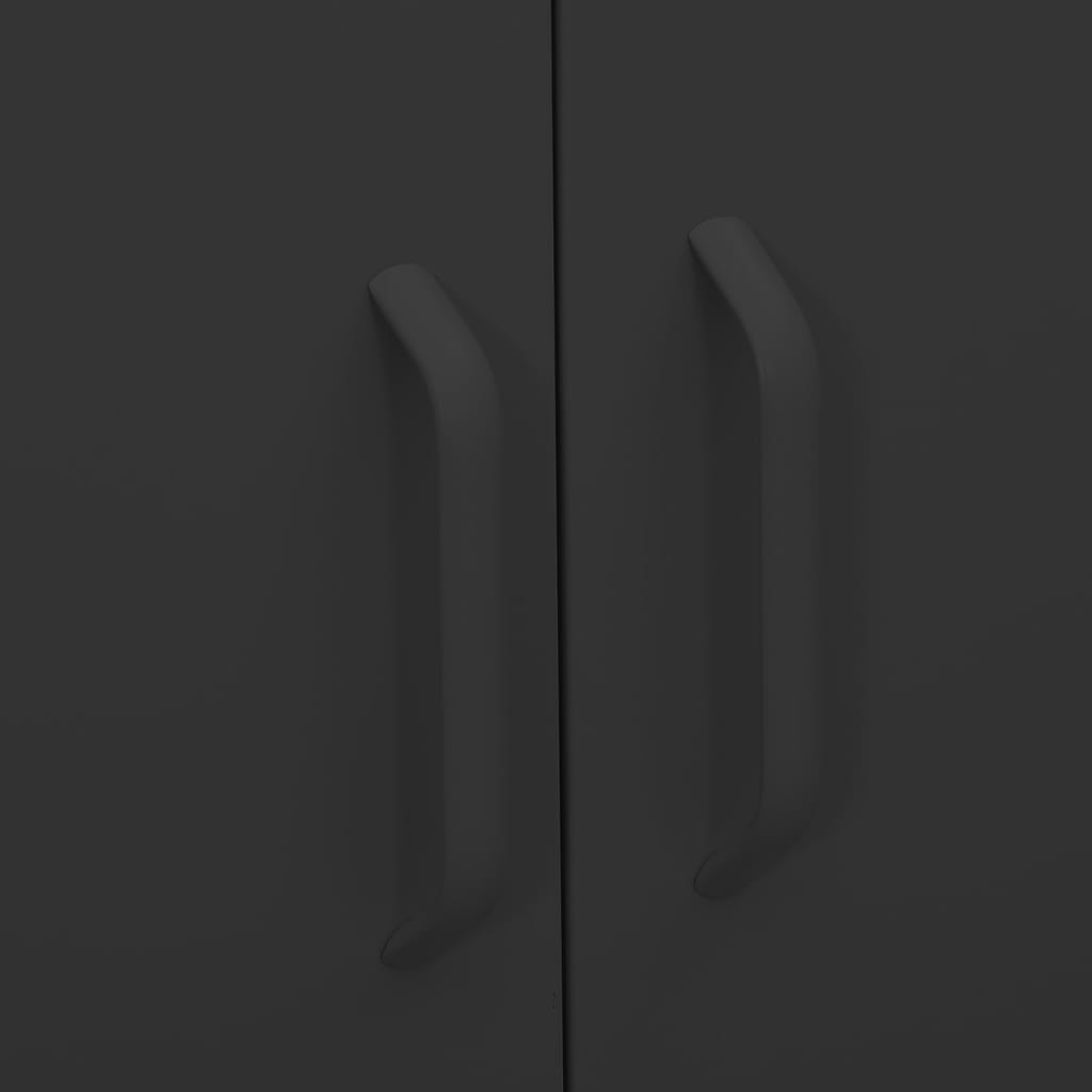 vidaXL Storage Cabinet Freestanding Drawer File Cabinet for Home Office Steel-3