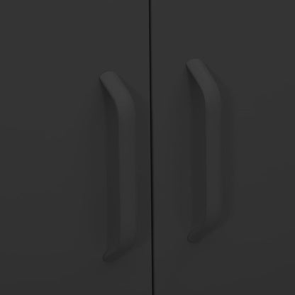 vidaXL Storage Cabinet Freestanding Drawer File Cabinet for Home Office Steel-3