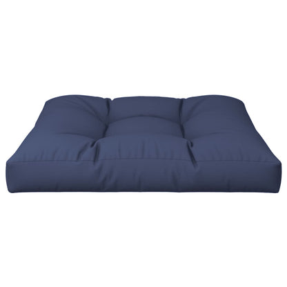 vidaXL Pallet Cushion Navy Blue 31.5"x31.5"x4.7" Fabric-3