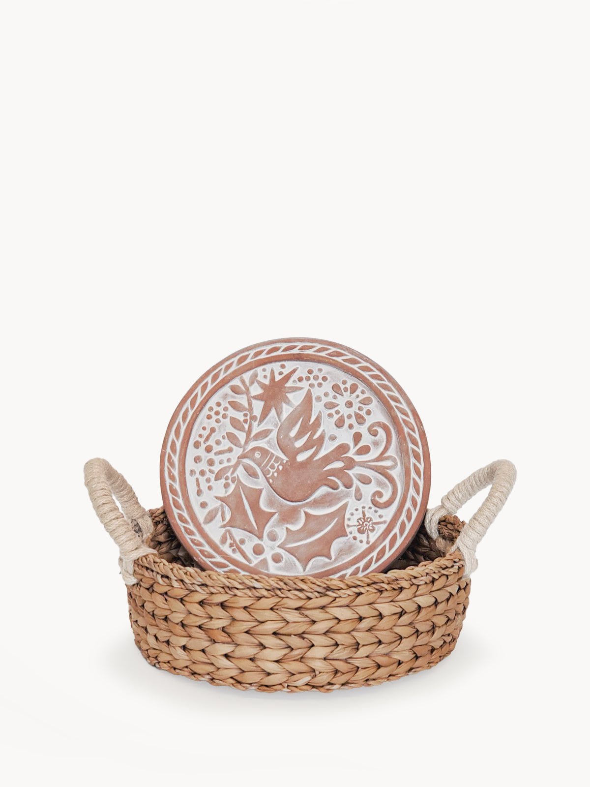 Bread Warmer & Basket - Bird Round - Shellcreations