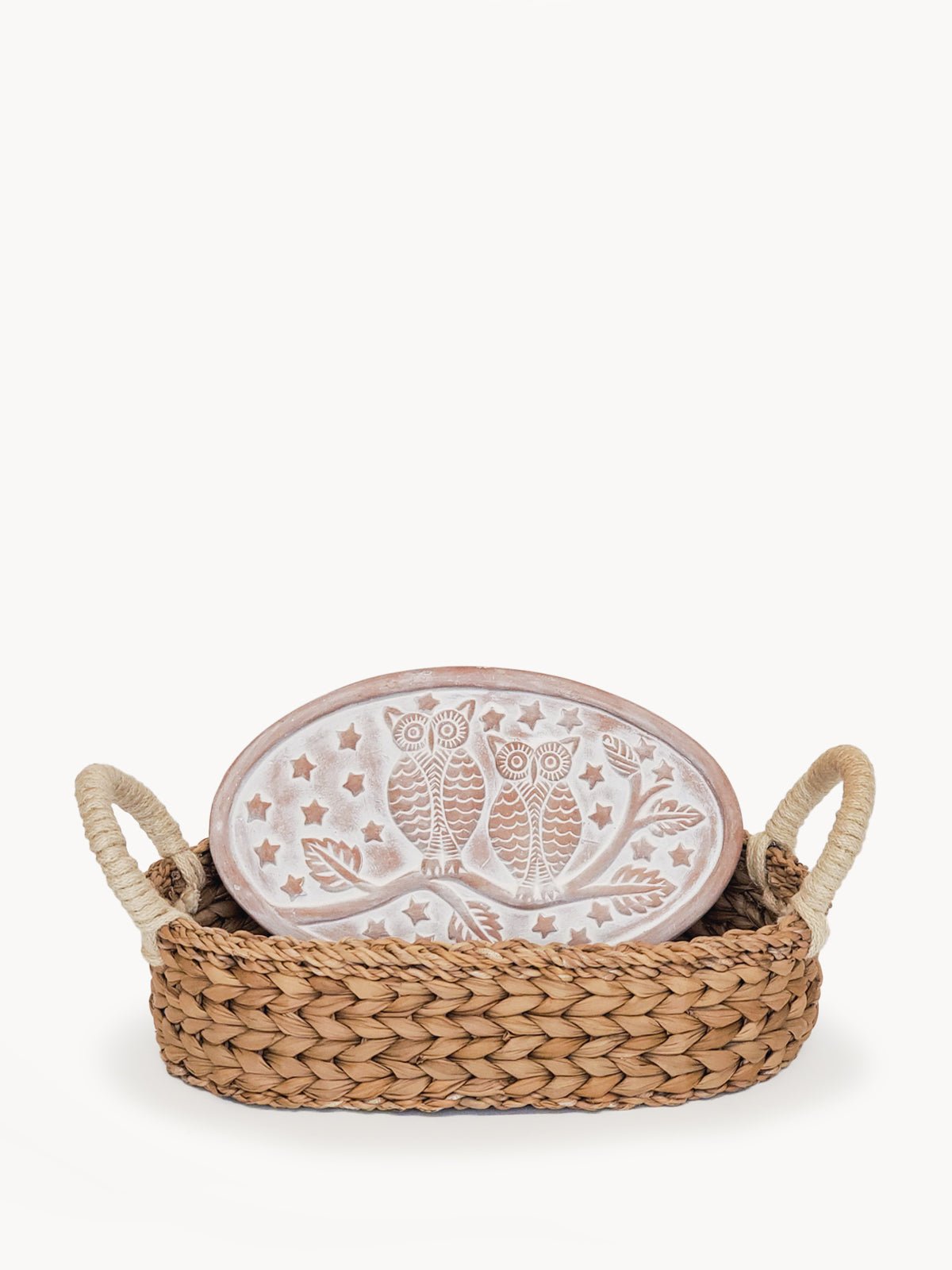 Bread Warmer & Basket - Owl Oval - Shellcreations