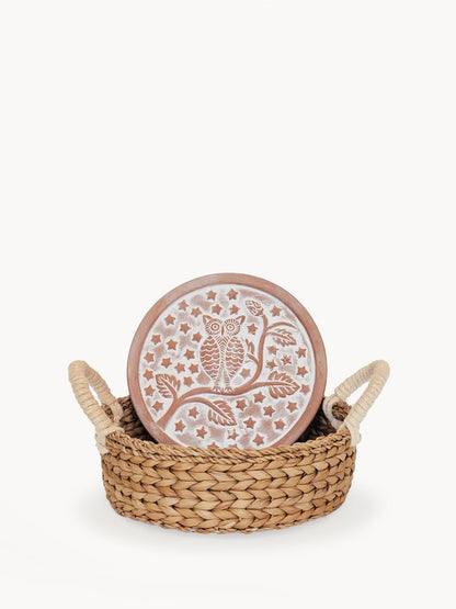 Bread Warmer & Basket - Owl Round - Shellcreations