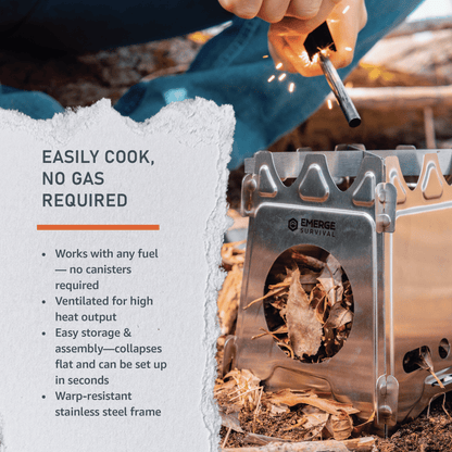 Collapsible Mini Stove - Shellcreations