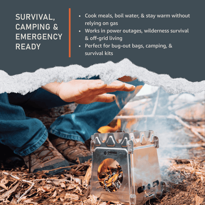Collapsible Mini Stove - Shellcreations