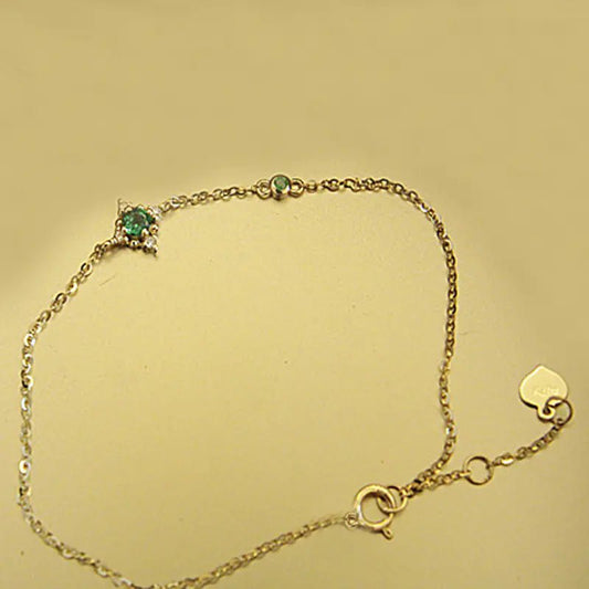 Elegant Japanese S925 Gold Bracelet - Shellcreations