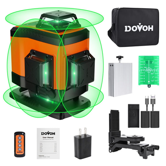 Floor Laser Level 4x360° - Dovoh K4 - 360G - Shellcreations
