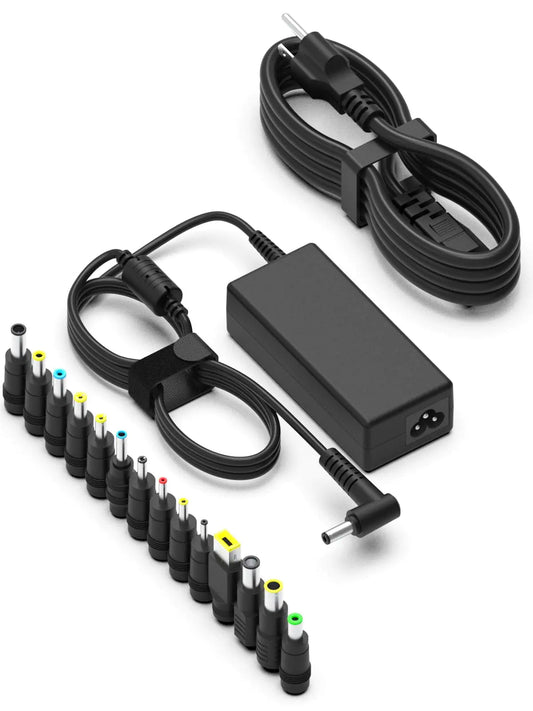 Haiyistar 65W Universal Laptop Charger for HP Dell ASUS Lenovo Acer Gateway 20V 19V Monitor Power Supply Cord Fit for Samsung LG LCD Monitor TV Aspire Spin Toshiba Satellite JBL Speaker - Shellcreations