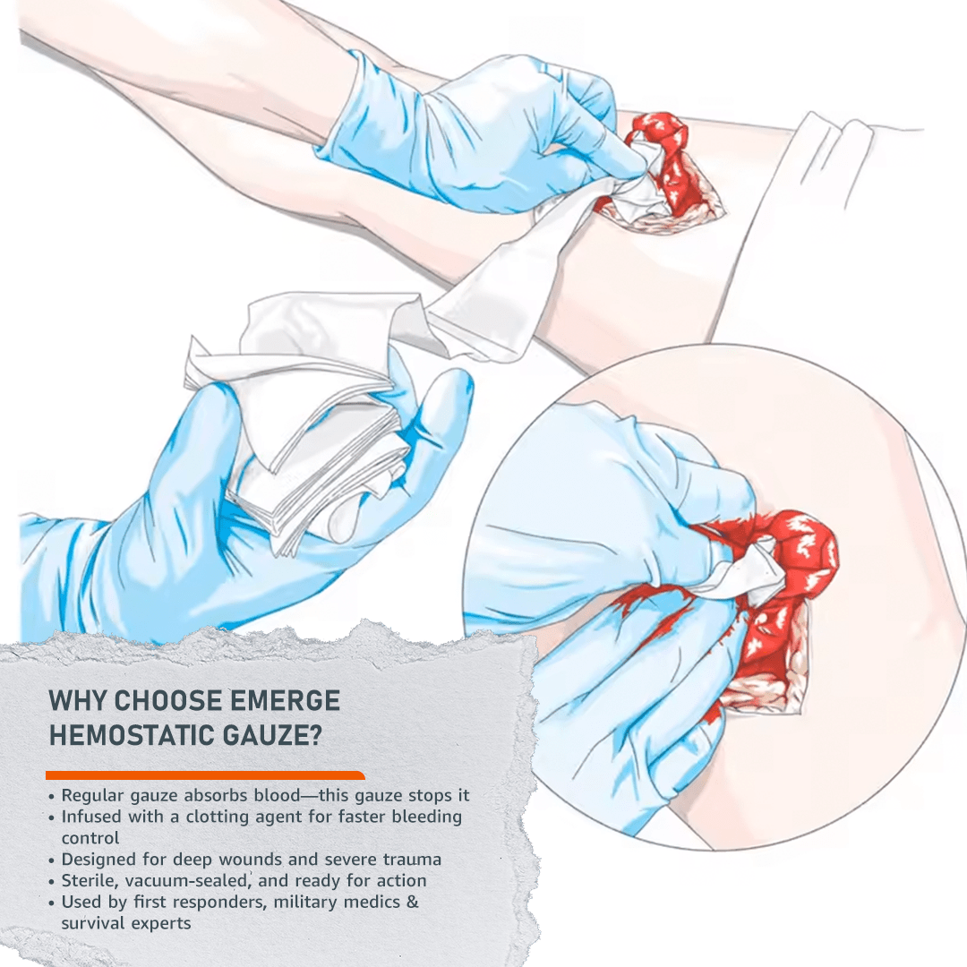 Hemostatic Gauze - Shellcreations