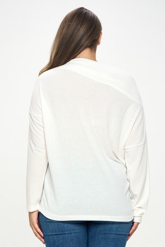 Ivory Off the Shoulder Top - Shellcreations