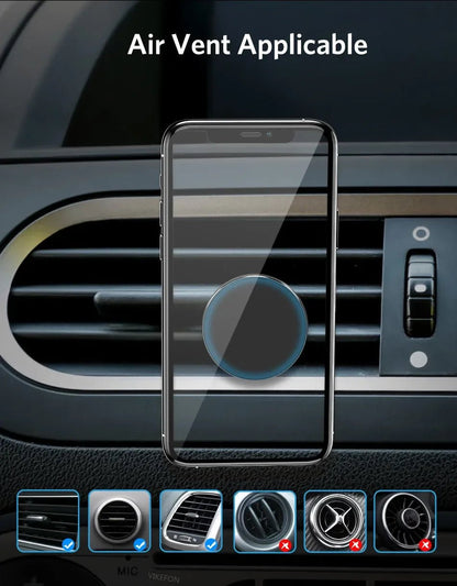 Magnetic Phone Holder in Car Stand Magnet Cellphone Bracket Car Magnetic Holder for Phone for iPhone 15 14 13 12 Huawei Xiaomi - Shellcreations