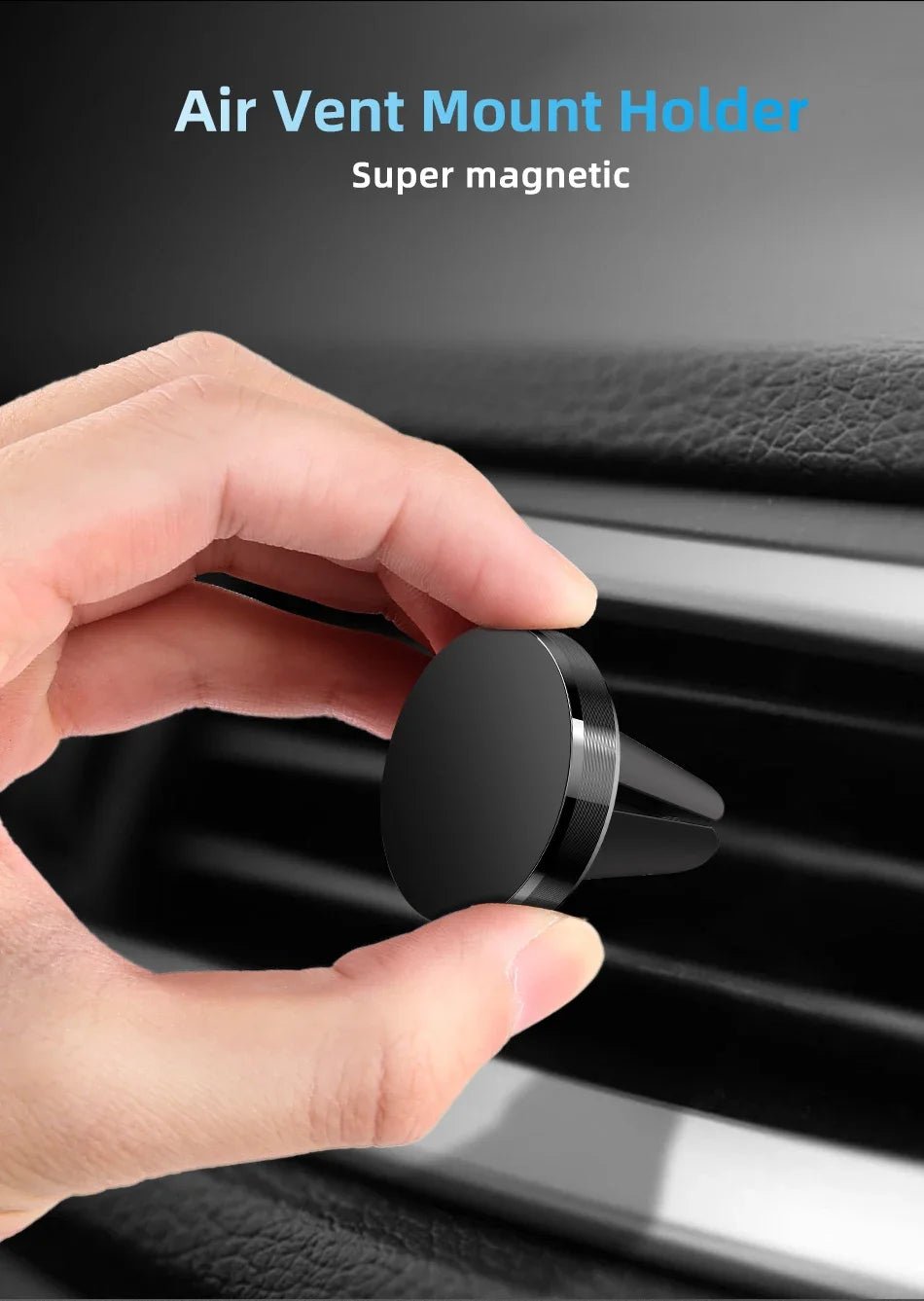 Magnetic Phone Holder in Car Stand Magnet Cellphone Bracket Car Magnetic Holder for Phone for iPhone 15 14 13 12 Huawei Xiaomi - Shellcreations