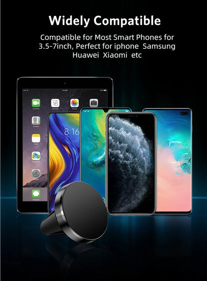 Magnetic Phone Holder in Car Stand Magnet Cellphone Bracket Car Magnetic Holder for Phone for iPhone 15 14 13 12 Huawei Xiaomi - Shellcreations