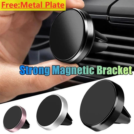 Magnetic Phone Holder in Car Stand Magnet Cellphone Bracket Car Magnetic Holder for Phone for iPhone 15 14 13 12 Huawei Xiaomi - Shellcreations