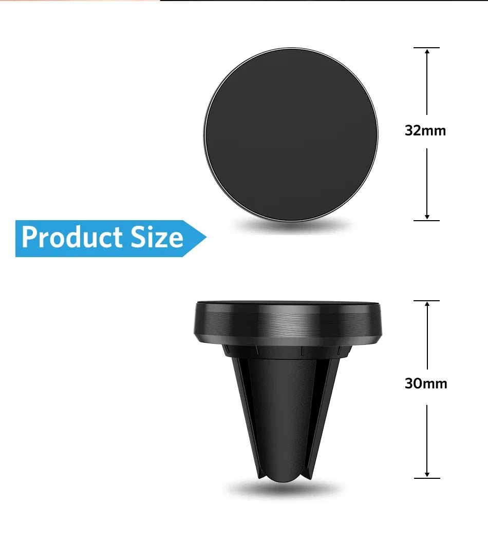 Magnetic Phone Holder in Car Stand Magnet Cellphone Bracket Car Magnetic Holder for Phone for iPhone 15 14 13 12 Huawei Xiaomi - Shellcreations
