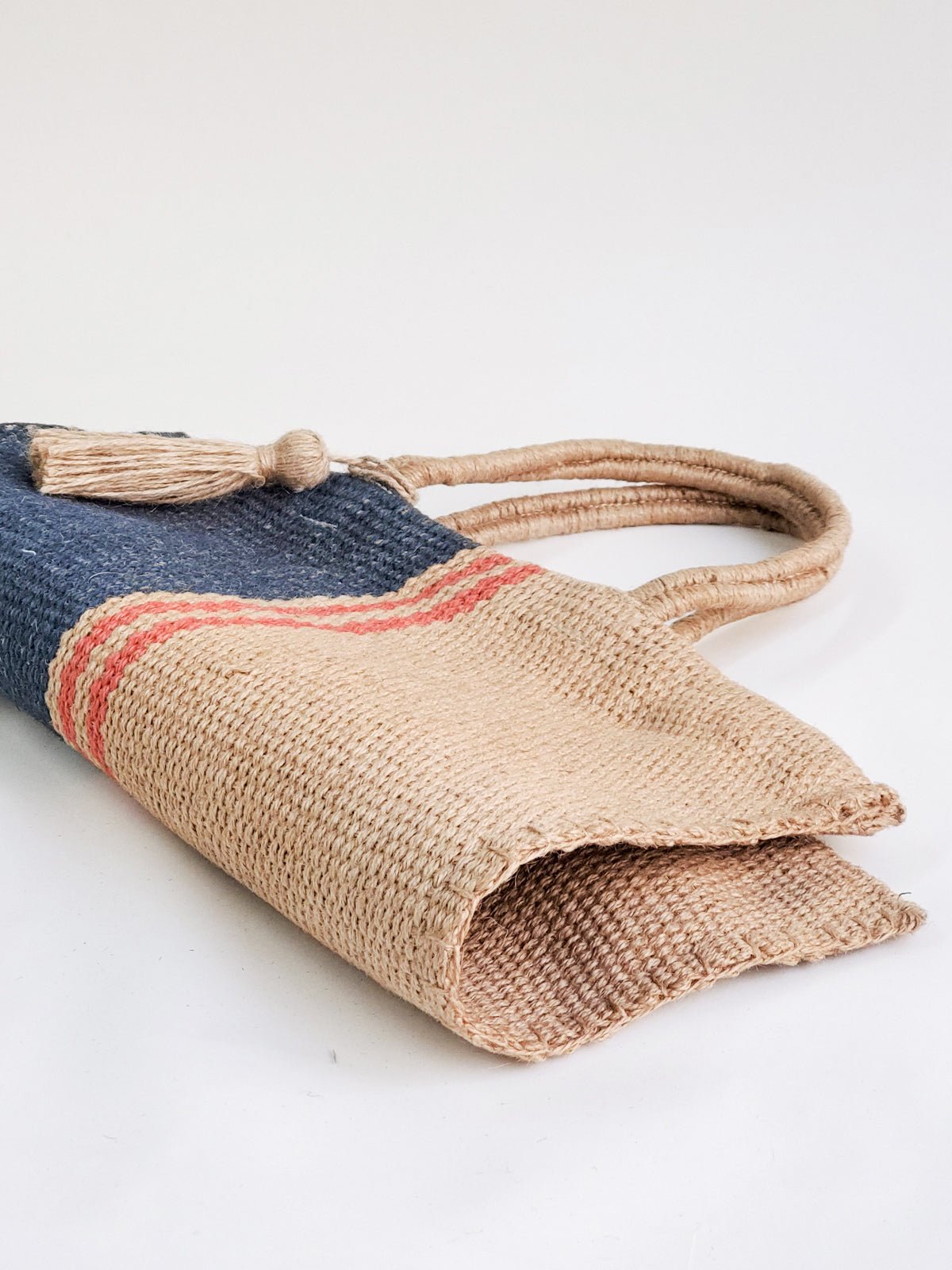 Maya Jute Tote Bag - Shellcreations