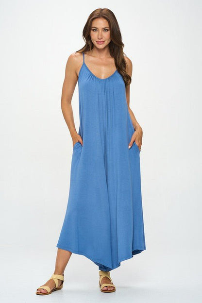 Modal Spandex Soft Knit Jumpsuit - Shellcreations