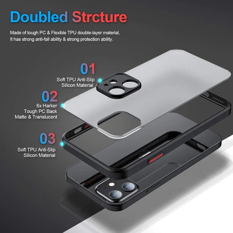 New 2025 Exquisite Phone Case For iPhone 16 Pro Case iPhone 11 12 13 14 Pro Plus Case Silicone Bumper Shockproof iPhone 15 Case - Shellcreations