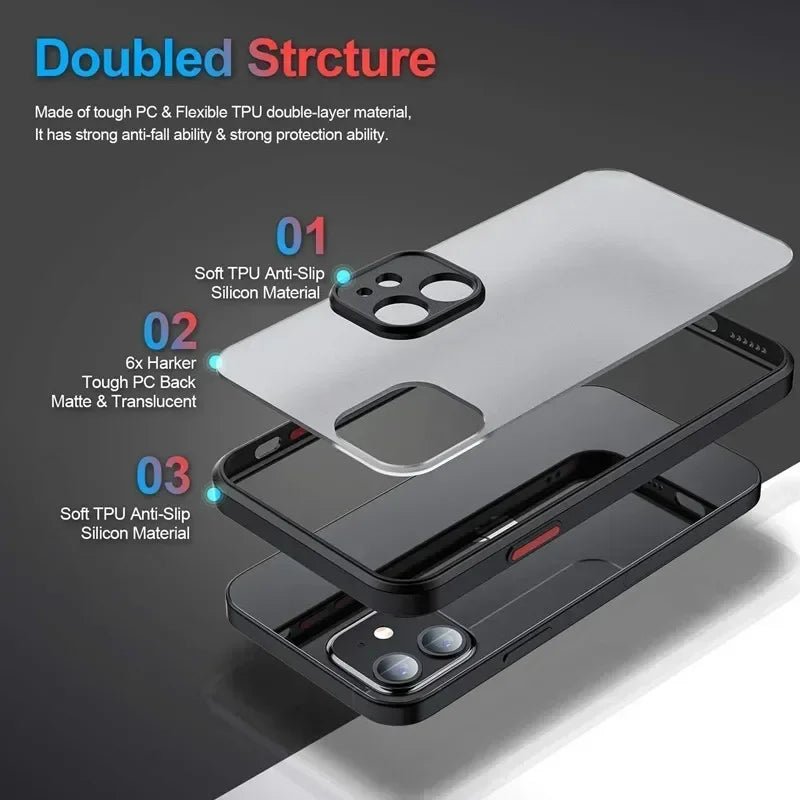 New 2025 Exquisite Phone Case For iPhone 16 Pro Case iPhone 11 12 13 14 Pro Plus Case Silicone Bumper Shockproof iPhone 15 Case - Shellcreations