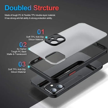 New 2025 Exquisite Phone Case For iPhone 16 Pro Case iPhone 11 12 13 14 Pro Plus Case Silicone Bumper Shockproof iPhone 15 Case - Shellcreations