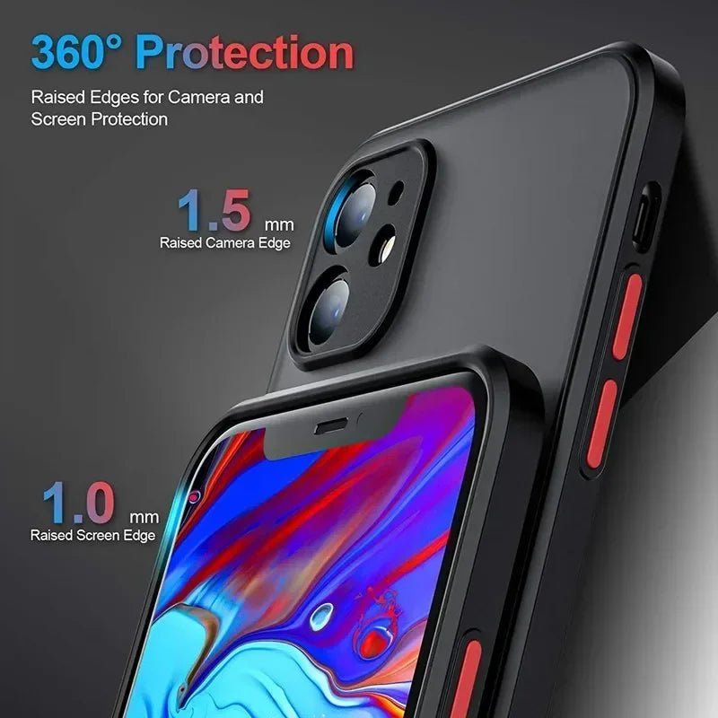New 2025 Exquisite Phone Case For iPhone 16 Pro Case iPhone 11 12 13 14 Pro Plus Case Silicone Bumper Shockproof iPhone 15 Case - Shellcreations