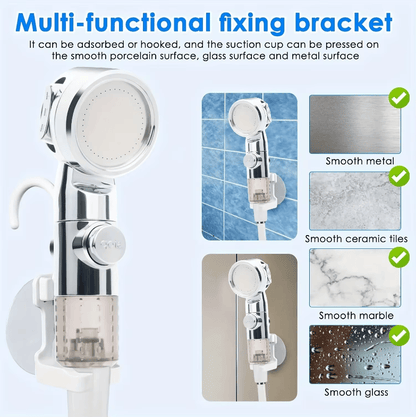 Portable USB Rechargeable shower head, Multi - Purpose Watering System,Garden Hose Nozzle with US Standard Connector for Outdoor - Shellcreations