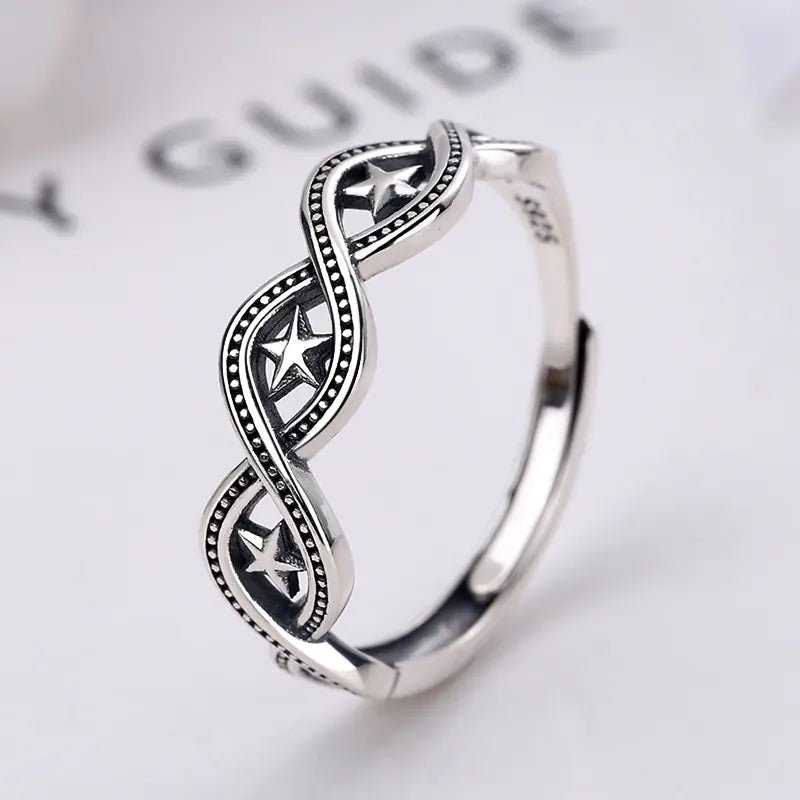 S925 Sterling Classic Men's Ring - Shellcreations