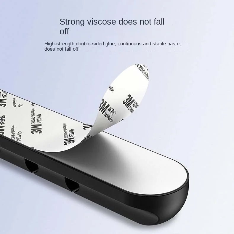 Self - Adhesive Power Cord Cord Manager Fixed Chuck Plug Mouse Cable Headset Winder Mobile Phone Data Cable Card Silicone Desktop - Shellcreations
