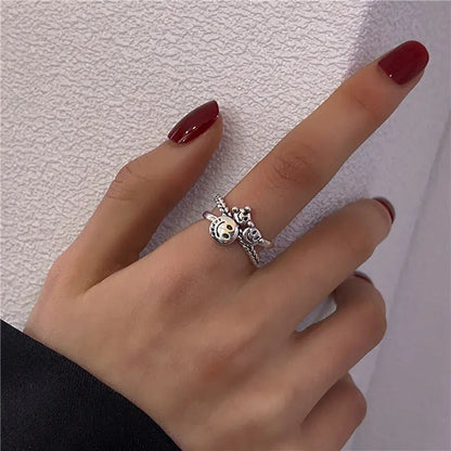 Simple Vintage Women's Fashion Ring - Shellcreations
